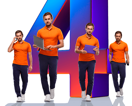 Великолепная четверка Ростелеком в село Сосново (Пермский край)